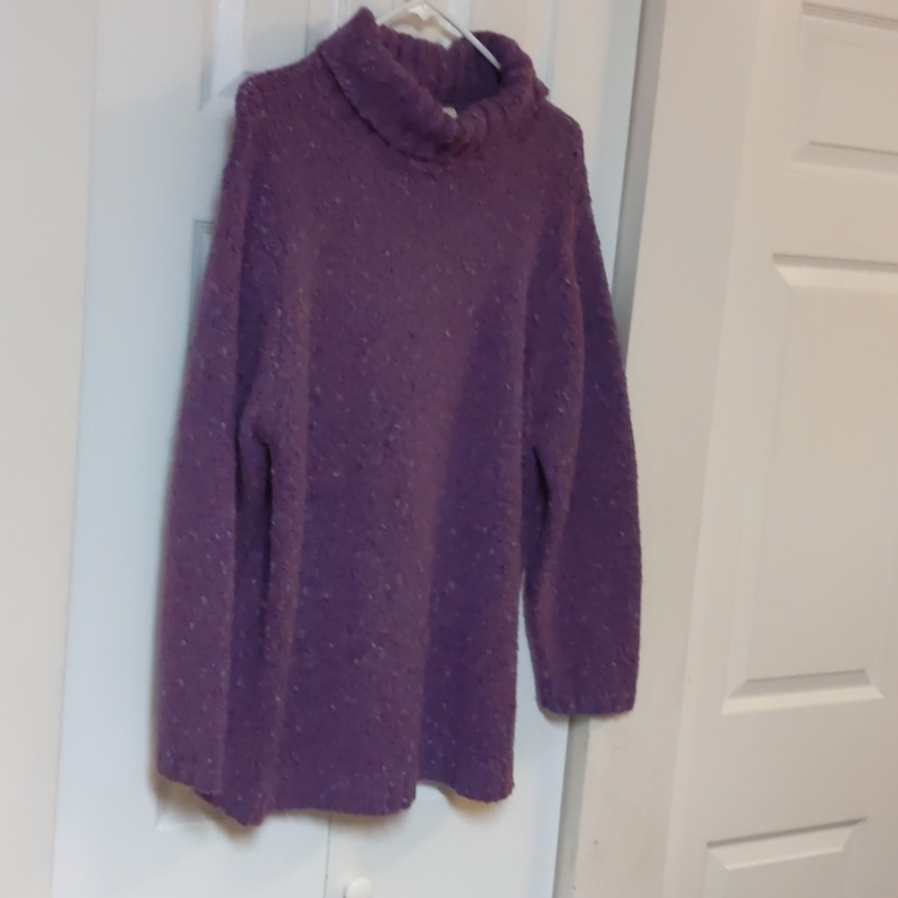 Purple multicolor sweater size 14 16